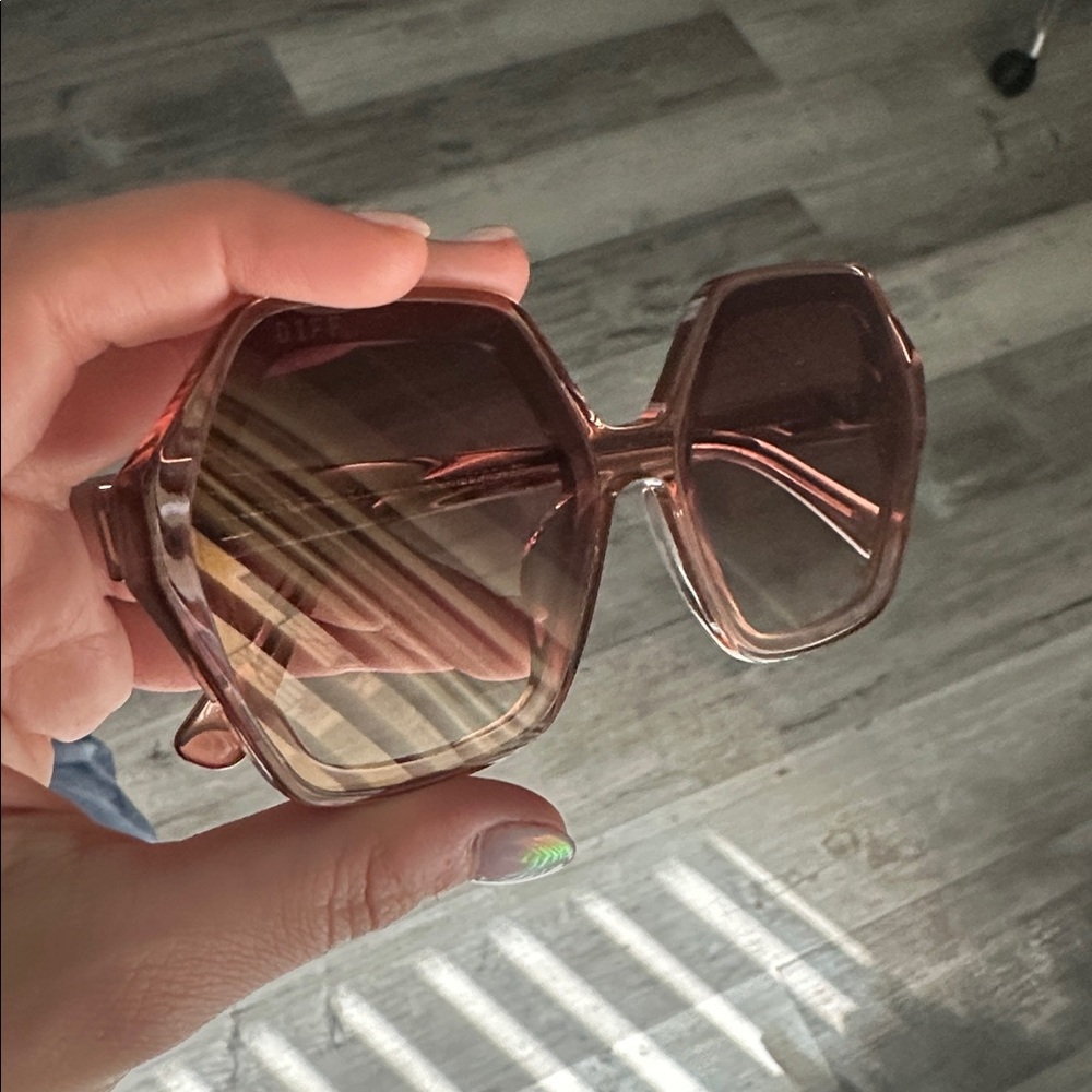 Diff Eyewear Hexagonal Sunglasses - image 4